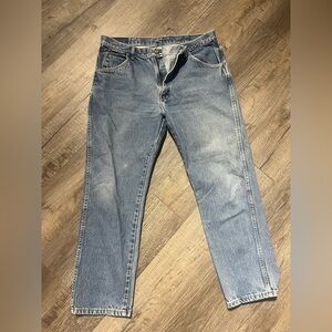 Wrangler Light Blue Cropped Jeans